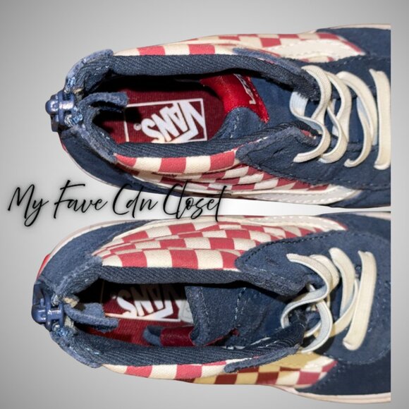 ✨HOST PICK✨Vans Hightop Toddler Sneakers Shoes sz 9 - Picture 6 of 8